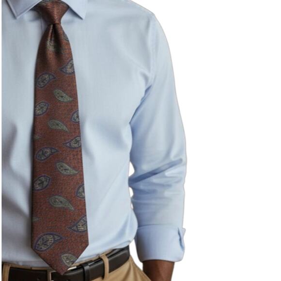 Karl Lagerfeld Paisley Tie Copper OS - Picture 1 of 4